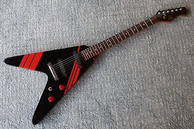 $133.50 • Buy Hondo Flying V (1970’s) Electric PROJECT Guitar