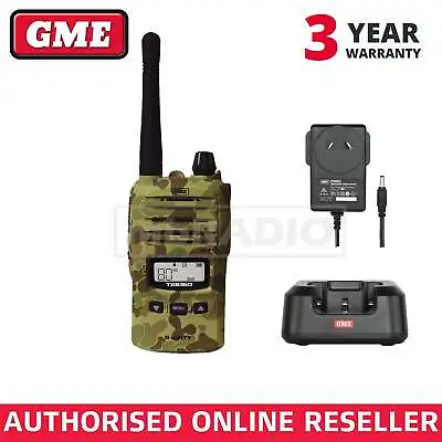 $249 • Buy Gme Tx6160xcamo 'camouflage' 5 Watt Uhf Cb Handheld Ip67 Handheld