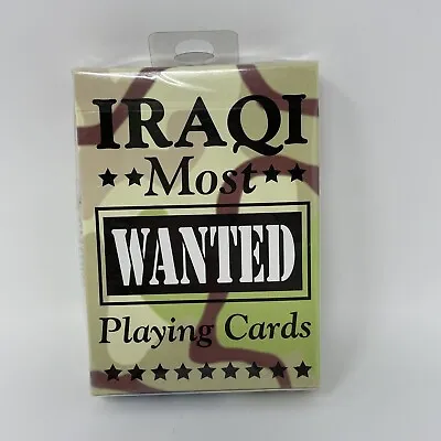 Iraqi Most Wanted Playing Cards Bicycle Brand Made In U.S.A.  • $35.95