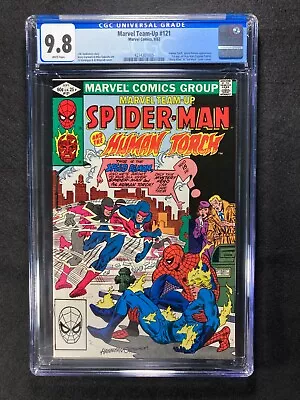 Marvel Team-Up #121 CGC 9.8 NM/M 1st App Of Frog-Man Bronze Age Beauty WP 1982 • $130