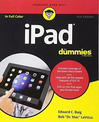 IPad For Dummies (For Dummies (Computers)) By LeVitus Bob Book The Cheap Fast • £4.49