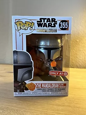 Funko Pop! Star Wars The Mandalorian Flame Throwing #355 Target Exclusive • $19.99