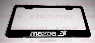 Mazda 3 Stainless Steel Finished License Plate Frame Holder Rust Free • $12.99