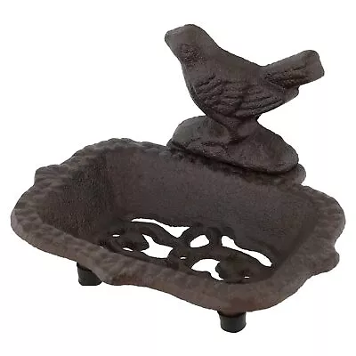 Vintage Metal Soap Dish Cast Iron Soap Dishes Holder For Bathroom Home Deco... • $29.03