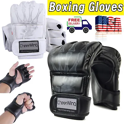 MMA UFC Boxing Gloves Boxing Training Equipment Gym Sparring Training Mitts USA • $14.98