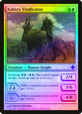 Kabira Vindicator FOIL Rise Of The Eldrazi PLD White Uncommon CARD ABUGames • $1.34