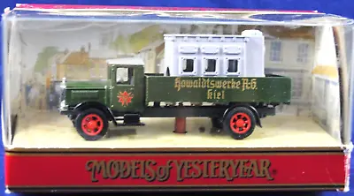 Matchbox Of Yesteryear No: Y-45 MERCEDES-BENZ L5 TRUCK W/ MARINE ENGINE LOAD MIB • £8.88