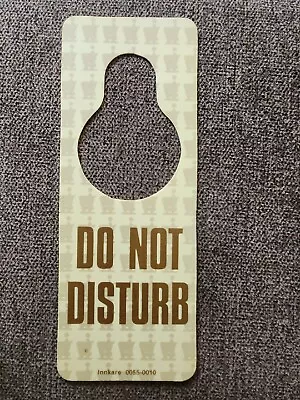 Vintage Generic  Do Not Disturb  Sign (Innkare 0055-0010) • $10