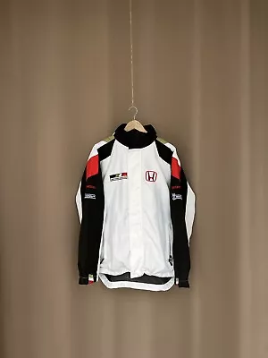 Vintage F1 Honda Racing Lucky Strike Bar Embroidered Jacket Size XL • $150