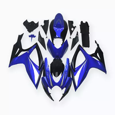 SM Injection Mold Blue Fairing Fit For  2006 2007 GSXR 600 750 A018 • $379.99