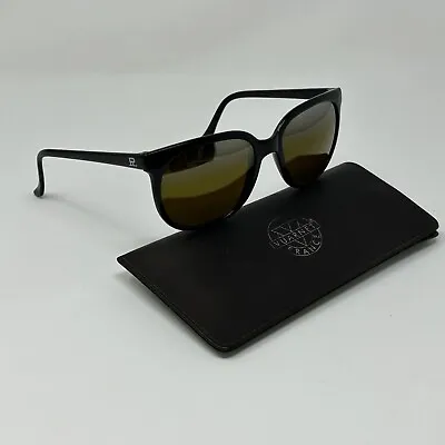 VUARNET 002 CATEYE 002 SUNGLASSES With CASE GLACIER GLASS LENS • $200