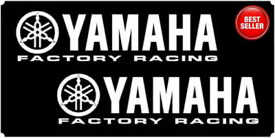 YAMAHA Factory Racing Belly Pan Vinyl Decals Stickers R1 R6 YZF 200 Or 250mm  • £6.99