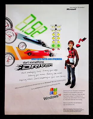 Microsoft Windows XP PC Computer OS 2005 Trade Print Magazine Ad Poster ADVERT • $9.99