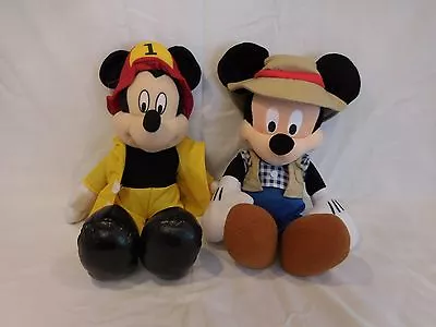 Walt Disney World Mickey Mouse 15  Fireman Plush + Fireman Mickey Mouse • $22.02