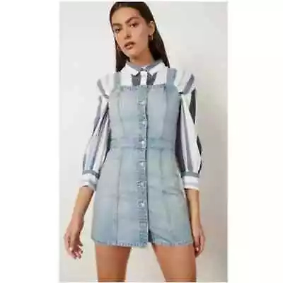 NWT- Boyish Kennedy The Misfits Denim Mini Dress- Size Medium • $80