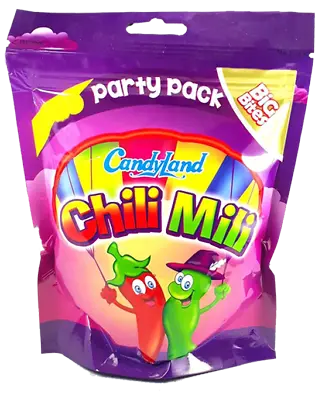 £3.99 • Buy Candyland Chili Mili Party Pack Big Bites 125g [chili Flavoured Jellies]