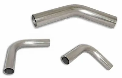 £12.40 • Buy Stainless Steel Mandrel Exhaust Bends Tube Elbows 45 90 Degree 38mm Od -76mm Od