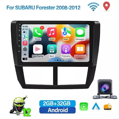 FOR Subaru Forester Impreza WRX 2008-2012 Android 12 Car Radio Stereo GPS 2+32G  • $117.99
