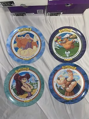 Vintage 1997 McDonalds Walt Disney Hercules Movie Plate Set Of 4 • $50