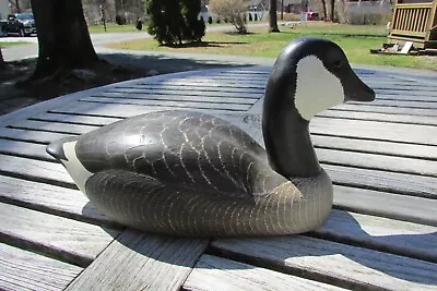 Anne Madsen Signed Canada Goose Decoy Wildfowler Decoys Made In 1985 • $19.99