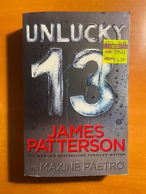 James Patterson - Unlucky 13 - Like New - FREE POST • $14.90