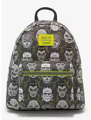 Loungefly Universal Monsters Faces Mini Backpack - New • $52.49