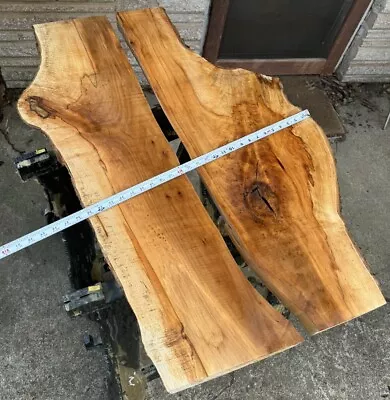 Sugar Maple Slabs/ Live Edge Maple/ Epoxy River Table Wood/ Live Edge Wood- J&R • $63