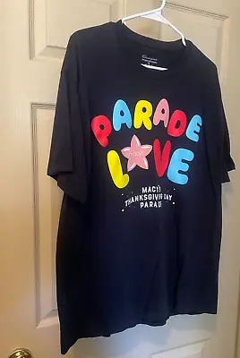 MACY'S Thanksgiving Day Parade T-Shirts CHAMPION XL NWOT Gray & Black SET OF TWO • $14.50