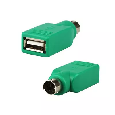$1.49 • Buy USB Female To PS2 PS/2 Male Adapter Converter Keyboard Mouse Mice High Quality