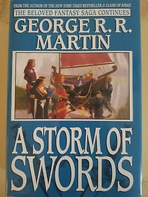 George R. R. Martin - A Storm Of Swords Hardcover Book: A Song Of Ice And Fire • $31.97