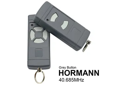 Garage Door Remote Control FOR HORMANN Key Ring HAND SET 40.685MHz GREY BUTTONS • £19.95