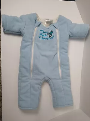 Baby Merlin's Magic Sleepsuit Blue Small 3 - 6 Months - 12-18lbs  • $13.50