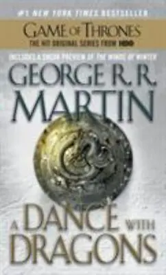 A Dance With Dragons: A Song Of Ice And Fire: Book Five By Martin George R. R. • $4.58