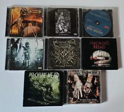 Machine Head 8 CD Lot - Burn My Eyes Cartharsis The Blackening & More - READ • $65