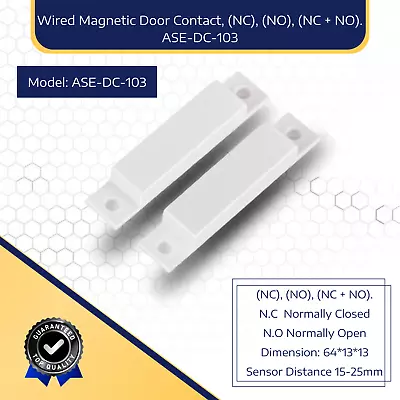 Magnetic Reed Switch 5 Set NO NC Wired Door Window Contact Switch For Home • $14.50