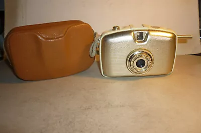 GDR Cult Camera Penti I Rare Color Beige Meyer Optics Q1 Trioplan 3.5/30V! • £39.98