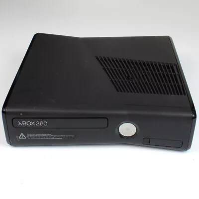 Xbox 360 S Console Only Model 1439 Black No Hard Drive (HDD) For Parts Or Repair • $19.99