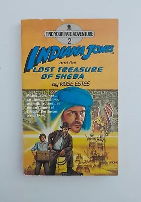 Find Your Fate Adventure #2 Indiana Jones And The Lost Treasure Of Sheba • $26