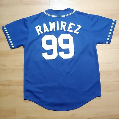 Russell Athletic Los Angeles Dodgers Ramirez #99  Sz L Blue • $120