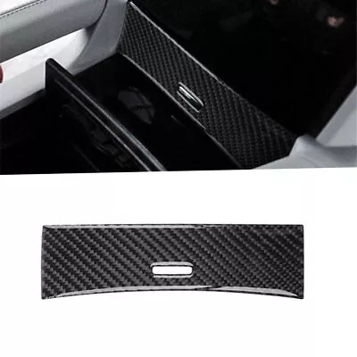 For Mercedes-Benz M-Class W164 ML350 06-11 Carbon Fiber Console Storage Box Trim • $10.67