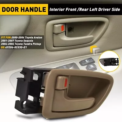 Interior Left Driver Door Handle For 2004-2006 Toyota Tundra Pickup Front / Rear • $12.99