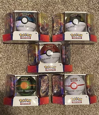 Pokemon TCG Sam’s 3-Pack Pokeball Tin 2 Kanto Power Mini Tins XY Evolutions • $99.99