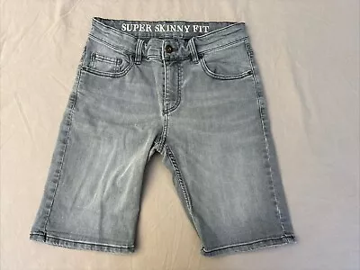 H & M Divided Jean Shorts Gray Size 28 SUPER SKINNY Men's • $5