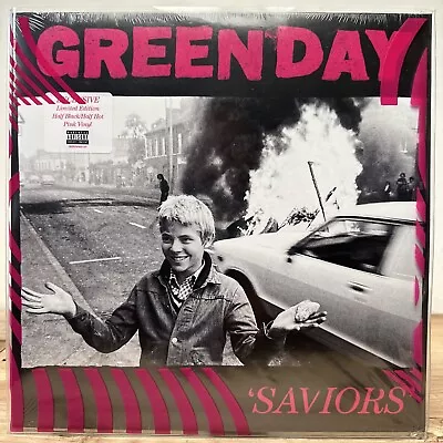 Green Day - Saviors [Indie-Exclusive Magenta & Black Vinyl] NEW Vinyl • $37