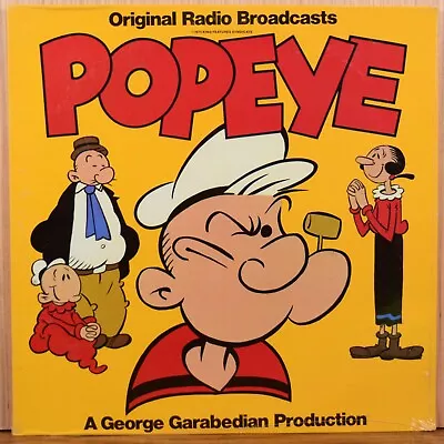 NEW Popeye Vintage Original Radio Broadcasts LP 1976 LP Mark 56 #715 SEALED • $16.89