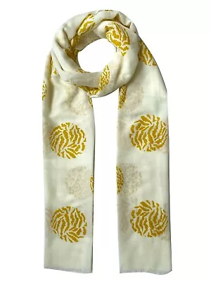 Animal Print Leopard And Zebra Circle Print Foil Scarf Hijab Shawl Snood Coverup • £3.99