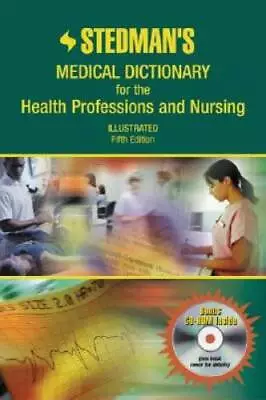 Stedman's Medical Dictionary For The Health Professions And Nursing Illu - GOOD • $4.48