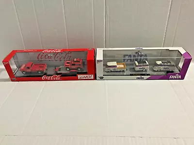 M2 Machines Haulers Coca-Cola Theme Lot Of 2 Mint In Unopened Package • $25