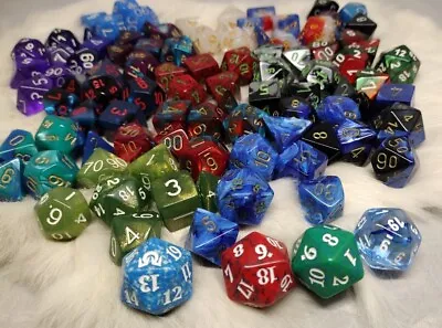 Huge Vintage D&D & RPG Dice Lot Of 98  • $44.95