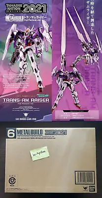 Bandai METAL BUILD 10th Anniversary Trans-AM Raiser Full Particle Ver (Instock) • $400